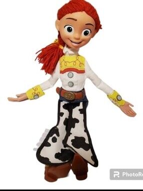 Disney Pixar Toy Story Jessie Pull String Talking Doll 15" Tested Working No Hat